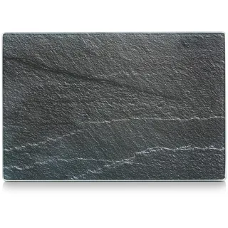 Zeller Schneidebrett Glas 1 30 x 20 cm Anthrazit