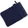 Waschhandschuh 22 x 16 cm marine blau