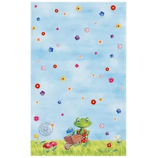 Die Spiegelburg Spiegelburg Kinderteppich 80 x 150 cm Blau
