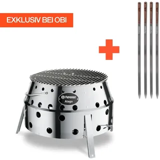 Petromax Grill Atago-Set SK40 2-teilig Grau