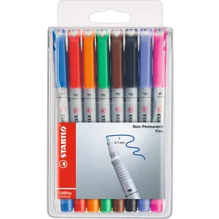 Stabilo Folienstift OHPen universal 8 St. Blau/Grau/Mehrfarbig