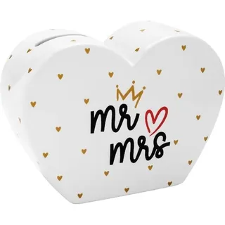 Spardose Motiv Hochzeit Mr & Mrs
