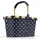 metallic dots blue