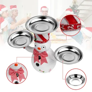 Weihnachtsmann-süßigkeitenhalter, Weihnachtsmann-tablett, Obstschalenständer, Kunststoff-aufbewahrungsständer Für Partys Und Snacks