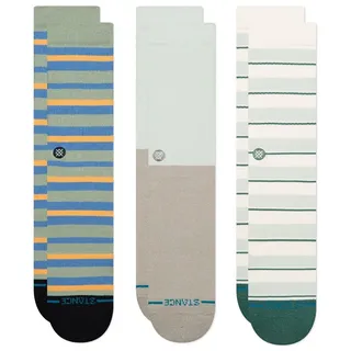 Stance Prep Stripe 3er Pack Mehrfarbig 43-46