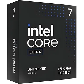 Intel Core Ultra 7 270K Plus 24-Kern CPU, Sockel 1851, Boxed (ohne Kühler)