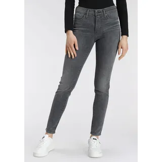 Slim-fit-Jeans LEVI'S "311 Shaping Skinny" Gr. 27, Länge 32, grau (gray worn in) Damen Jeans Röhrenjeans im 5-Pocket-Stil Bestseller