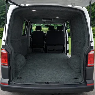 Innenverkleidung Filz Schiefer Camper Kastenwagen Ausbau (4x2m) | Nadelfilz-Velour 4,6 mm, 390 g/m2, 4-Wege-Stretch, zuschneidbar, nicht selbstklebend - Camper, Van, Wohnmobil, Auto