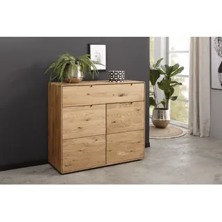 Kommode Sideboard 100x91cm Massivholz Eiche geölt Wildeiche massiv NEU OVP!!!!