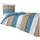 Nordic Stripe Blue gestreift 155 x 220 cm 80 x 80 cm