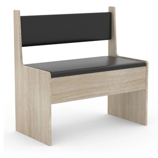 VCM Essgruppe »Holz Eckbank Sitzbank Bank Truhe Esal Breite 80 cm« braun