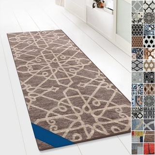 Teppich Teppichläufer mit Muster, Karat, schalldämmend braun