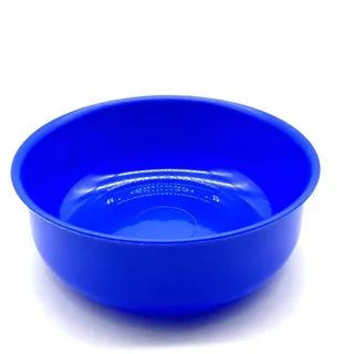 Schüssel Schale Suppenteller 750 ml, Farbe blau, Schale Bowl Müslischale Suppenschüssel Kunststoff Plastik Mehrweggeschirr