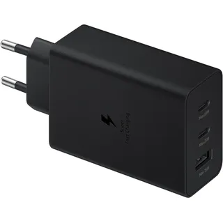 Samsung Schnellladeadapter Trio 65 Watt EP-T6530N Schwarz