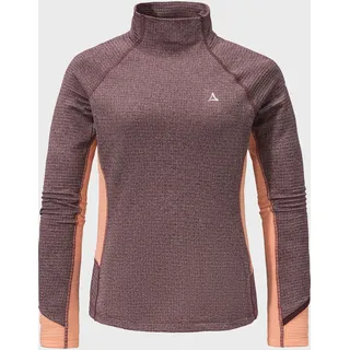 Schöffel T-Shirt "Longsleeve Cristallo L" in dark burgundy | Gr.: 44