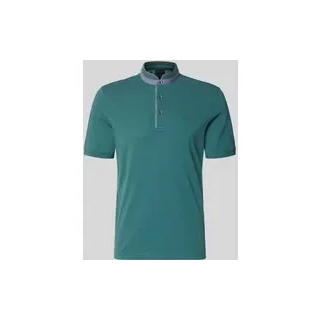 Regular Fit Poloshirt mit Stehkragen und Logo-Stitching, Gruen, $listsize[$i].replace('"','"')