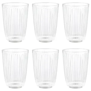 BUTLERS Wasser- & Saftglas 0,39 l 6-tlg.