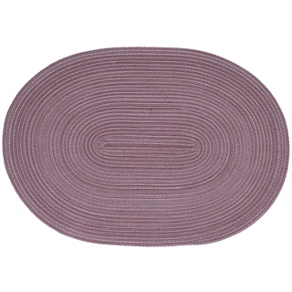 Tischset SAMBA oval (BL 48x33 cm) BL 48x33 cm lila - lila