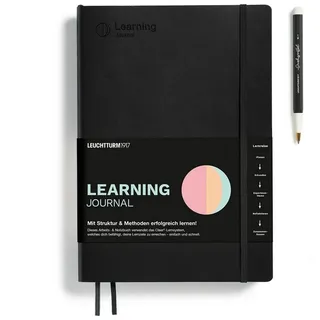 Leuchtturm1917 Notizbuch Learning Journal Composition B5 Schwarz