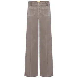 Cambio Tess Bundfaltenhose Braun 40