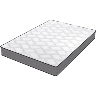 Federkernmatratze – 140 X 200 X 20 Cm – H3 – Öko-tex-zertifiziert – Bezug Aus Lyocell – 7-zonen-matratze