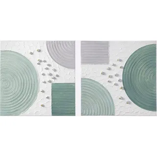 Bild HEINE HOME, grün (farbe bild(er): salbei), B:40cm H:40cm T:2,5cm, Bilder, Bild