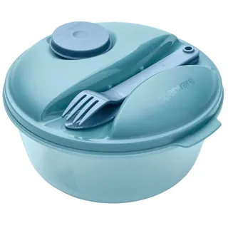 Tupperware Salatbowl   ¦ blau ¦ Kunststoff ¦ Maße (cm): H: 12  Ø: 19.5