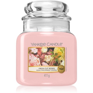 Yankee Candle Fresh Cut Roses Duftkerze Classic mini 411 g