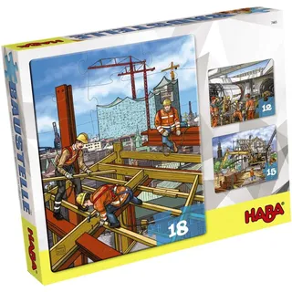 HABA 7465 Puzzles Baustelle