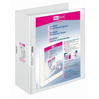 Veloflex Präsentationsordner DIN A4 60 mm Weiß 1 St.