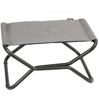 Lafuma Next Gartenhocker 66 x 51 x 35 cm silber