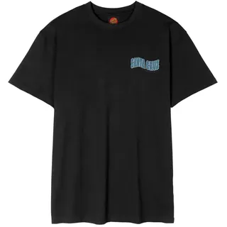 Santa Cruz Tiki Hand Strip Kurzarm-t-shirt - Black - L