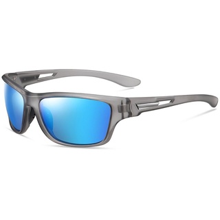 AquaBreeze Sonnenbrille Polarisierte Sport-Sonnenbrille für Herren und Damen (zum Fahren Radfahren Golf Fischen Laufen Segeln Skifahren) UV400-Schutz, Leichter, langlebiger Rahmen grau