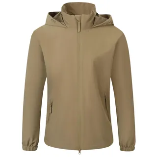 Covalliero Regenjacken Damen Walnut S