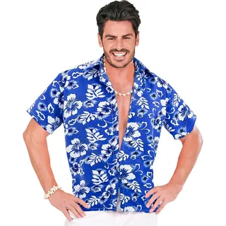 W WIDMANN MILANO Party Fashion - Hawaiihemd mit Hibiskus Muster