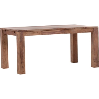 Esstisch GUTMANN FACTORY Tische Gr. B/H/T: 200 cm x 77 cm x 90 cm, beige (natur, natur) Esstisch Holz-Esstische Rechteckige Esstische rechteckig Tisch