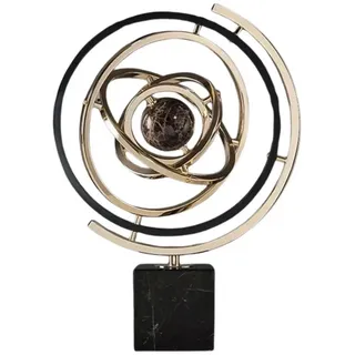 Quality Elegance Skulptur Moderne Drehbare Globus-Dekoration