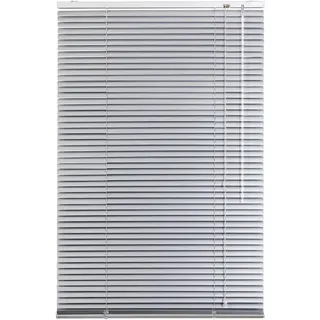 Lichtblick Aluminium-Jalousie 120 x 160 cm silber