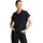 Bluse mit Leinenanteil Blau S