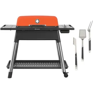 Everdure, Gasgrill, Furnace Gen III Gas Grill, orange, includes premium grilling tool set