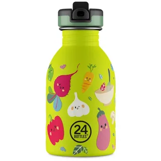 24Bottles Urban Bottle Veggie Friends Beige 0,25 l