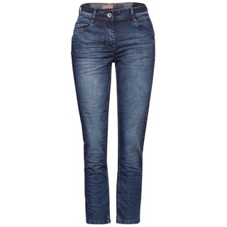 Cecil Ankle-Jeans - Jeans - Hose - Casual Fit Jeans - 5-Pocket Jeans blau