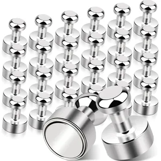 26 Stück Magnete Stark,Klein Magnete Extra Starke, Mini Magnete Magneten Starker Halt Neodym Magnete, Kühlschrank Magnet, Magneten für Magnettafel für,Whiteboard Pinnwand Stecktafel Büro