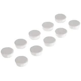 GARDINIA Abdeckkappen Weiß 10-er Pack