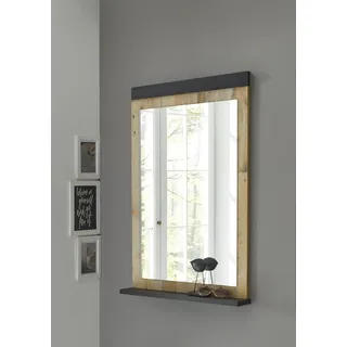 Wandspiegel HOME AFFAIRE "Sherwood, Spiegel im Industrial-Style, Garderobenspiegel, Dekospiegel", braun (old style hell dekor), B:65cm H:95cm T:10cm, Spiegel, Wandspiegel, universell einsetzbar, rechteckig, modern, in 2 Farben erhältlich