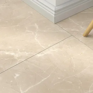 Laminat Marmor beige – inkl. Dämmung & Fußleisten