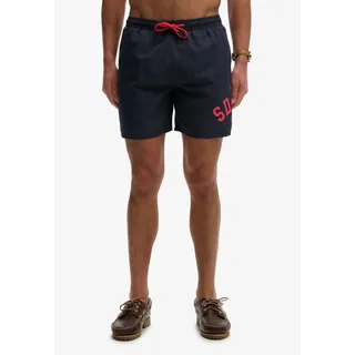 Superdry Badeshorts PRINTED LOGO 16 Eclipse Navy M