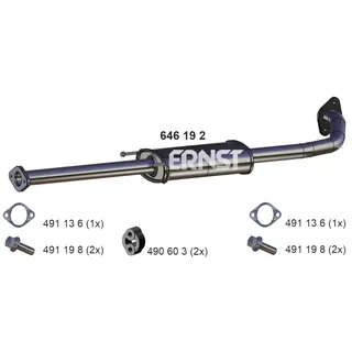 Ernst Mittelschalldämpfer 646192