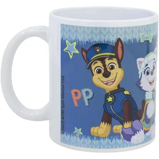 Stor Sublimationstasse aus Keramik, 325 ml, in Geschenkbox von Paw Patrol Boy Patched Together