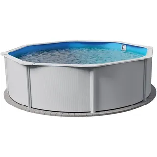 Planet Pool Stahlwandpool rund 0,4 mm 350 x 120 cm
